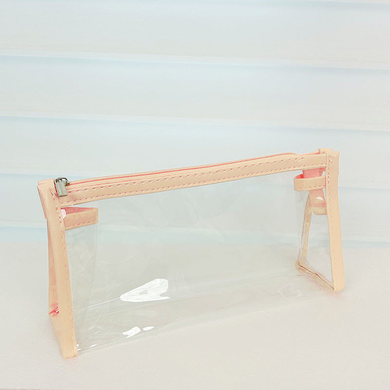 Wholesale PU Transparent Pencil Case